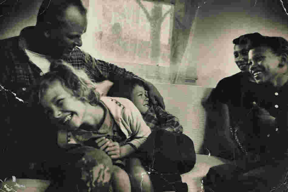 The Lovings and their children, in their living room. The Lovings and their children, in their living room.