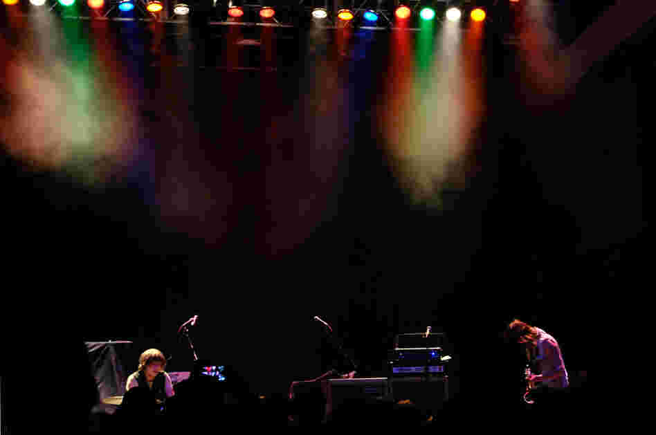 It was amazing how loud it got from just a guitar, a drum kit and two mics.