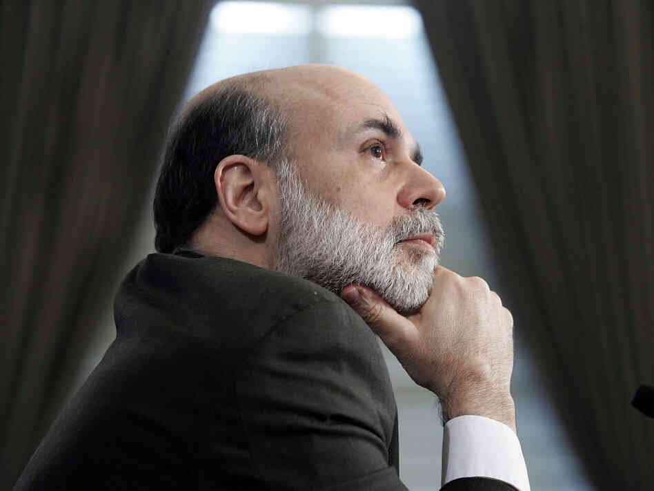 Federal Reserve Chairman Ben Bernanke pauses during a hearing before the House Budget Committee on Feb. 28, 2007. Federal Reserve Chairman Ben Bernanke pauses during a hearing before the House Budget Committee on Feb. 28, 2007.