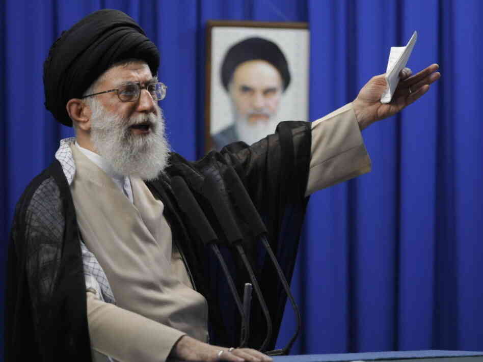 Iran's Supreme Leader Ayatollah Ali Khamenei in 2009. 