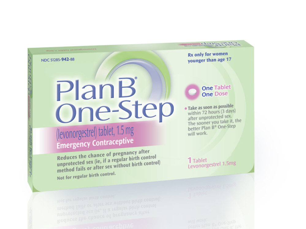Plan B is available over the counter for people 17 and older.