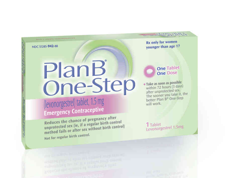 Plan B is available over the counter for people 17 and older.