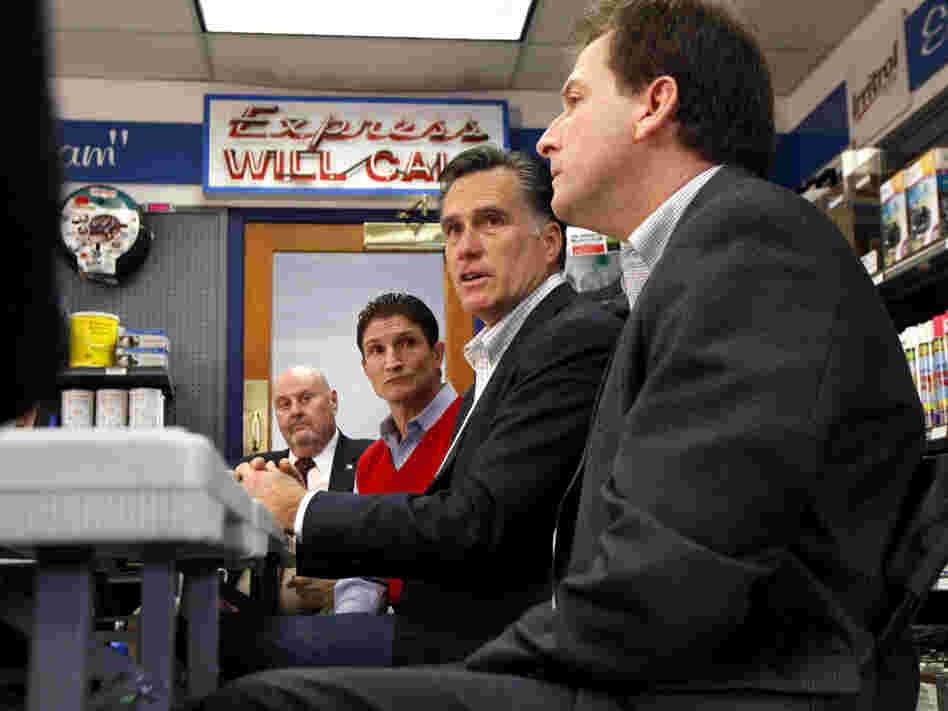 Mitt Romney, at an economic roundtable in Sparks, Nev., Friday, Feb. 3, 2012. 