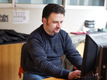 Dimitris Perakis, foreign news editor at ALTER, is owed more than $22,000. He's worked at the company for 14 years. Dimitris Perakis, foreign news editor at ALTER, is owed more than $22,000. He's worked at the company for 14 years.
