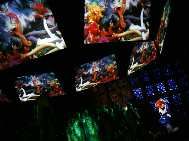 Bjork Biophilia Live Show New York Hall of Science Queens, N.Y. USA February 3, 2012 