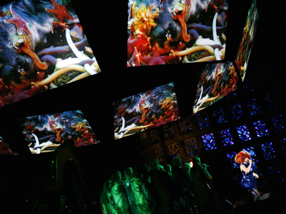 Bjork Biophilia Live Show New York Hall of Science Queens, N.Y. USA February 3, 2012 