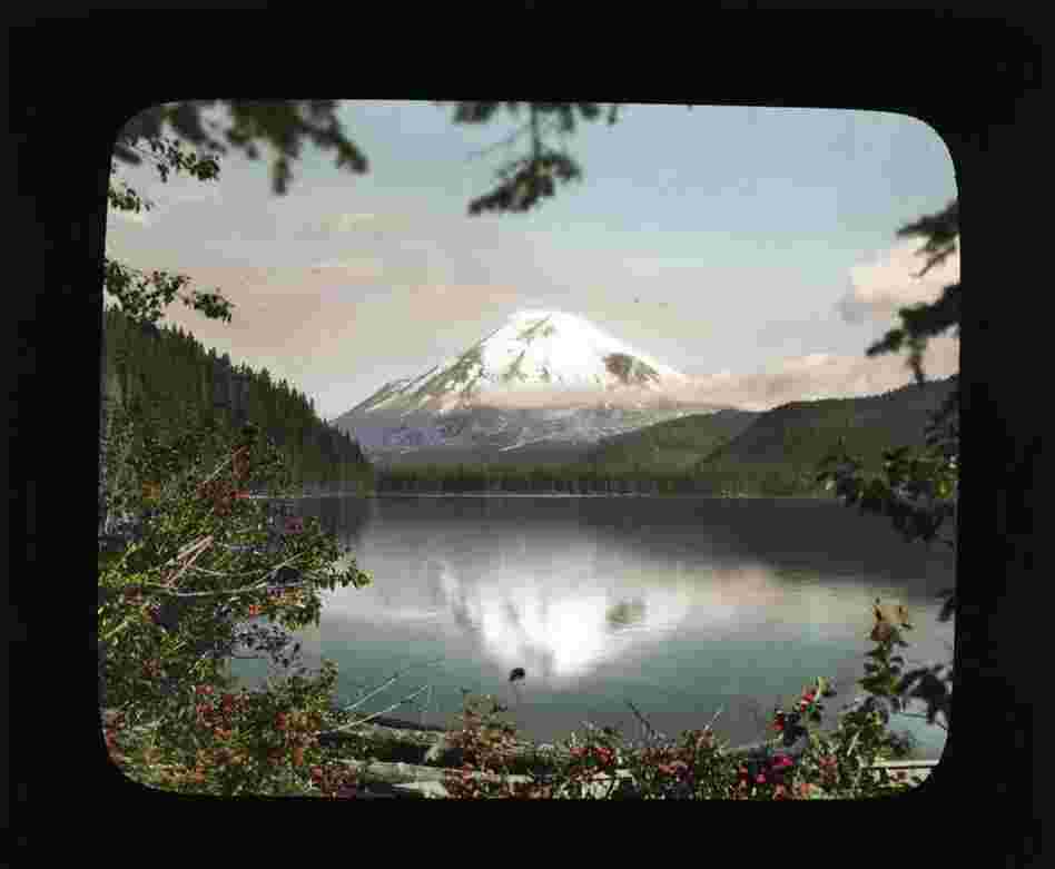 Mount St. Helens from Spirit Lake