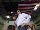 Mitt Romney campaigns at Ring Power Lift Trucks in Jacksonville, Fla., last week, before the state's primary. He won by a substantial margin over second-place rival Newt Gingrich.
