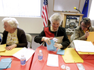 Jan White, left, Brenda Robertson, center, and Janet Freixas, right, count paper ballots at the headquarters of the Douglas County Republican Party Saturday in Minden, Nev., following county-wide Nevada caucus meetings. Jan White, left, Brenda Robertson, center, and Janet Freixas, right, count paper ballots at the headquarters of the Douglas County Republican Party Saturday in Minden, Nev., following county-wide Nevada caucus meetings.