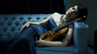 On a new recording, violinist Anne Akiko Meyers plays both solo parts in Bach's Double Concerto â one on each of her two Stradivarius violins. On a new recording, violinist Anne Akiko Meyers plays both solo parts in Bach's Double Concerto â one on each of her two Stradivarius violins.