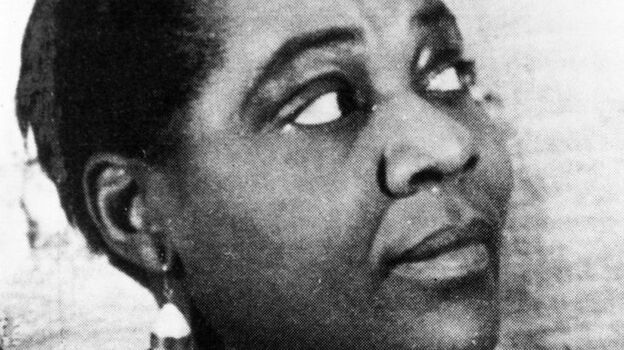 Bessie Smith, shown here ca. 1935, remained an active performer until her sudden death at age 43.