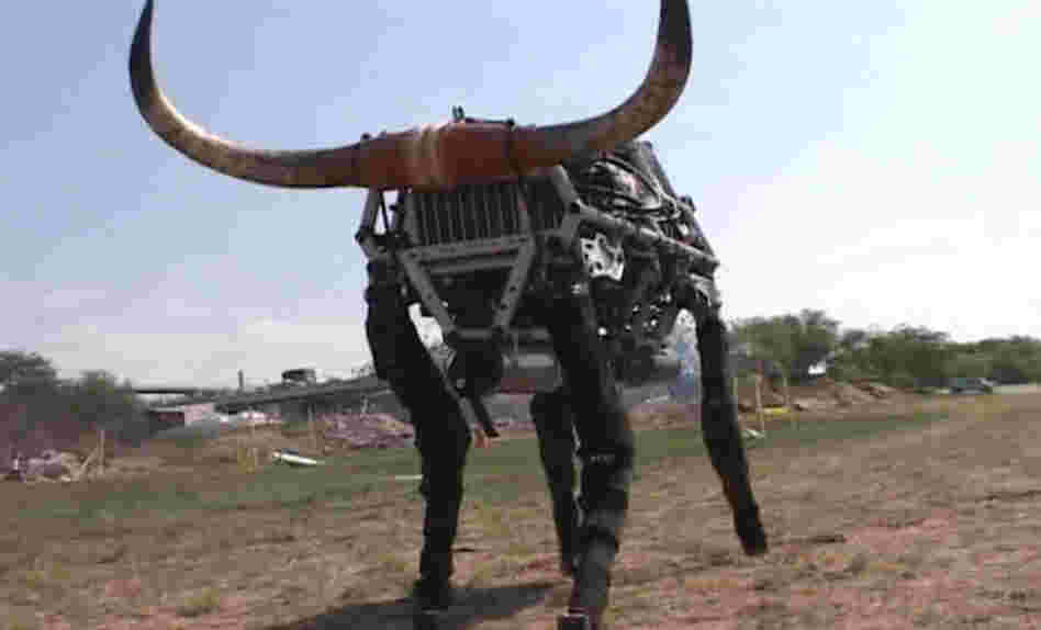 The Big Dog robot The Big Dog robot
