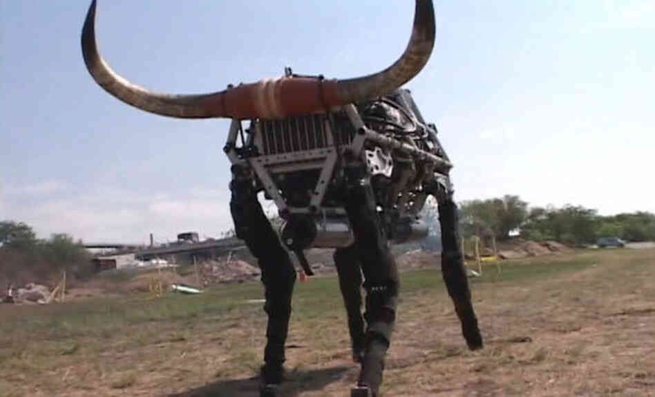 The Big Dog robot The Big Dog robot