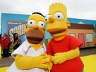 Homer, left, and Bart Simpson: too dangerous for Iran. Homer, left, and Bart Simpson: too dangerous for Iran.