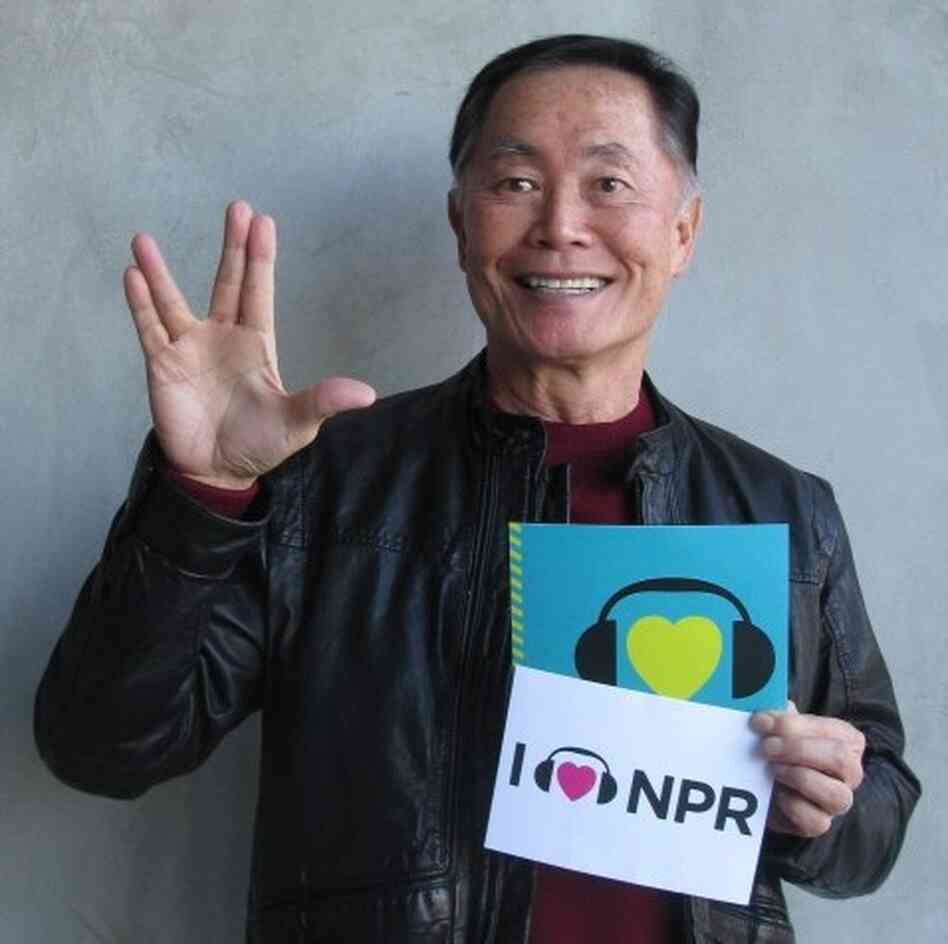 George Takei at NPR West.