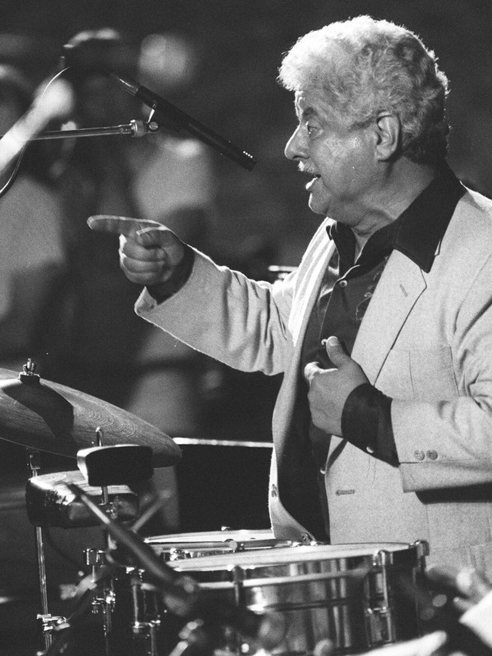 Tito Puente, performing in 1983.