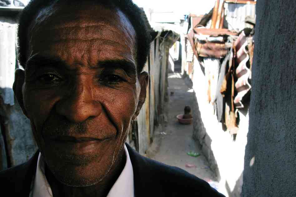 Larison Fiquaire lost his 26-year-old son, Etienne, to cholera in the fall. Fiquaire, 65, says when he brought his son to the hospital, the doctor told him, "I'm sorry, you came too late. If you'd come sooner, maybe we would have saved him." Etienne died later that night.