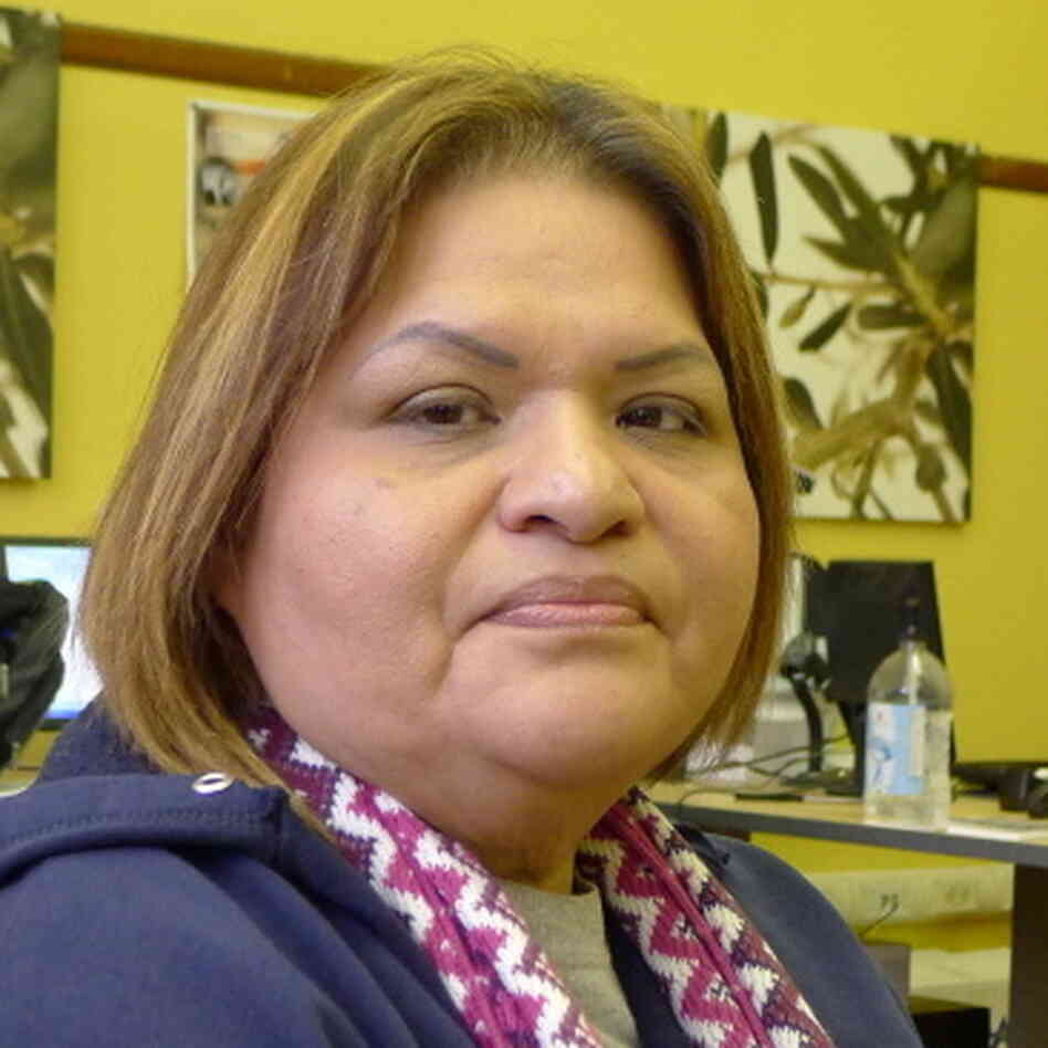 Parent Tina Perez is concerned that the Detroit school system is not improving quickly enough. Parent Tina Perez is concerned that the Detroit school system is not improving quickly enough.