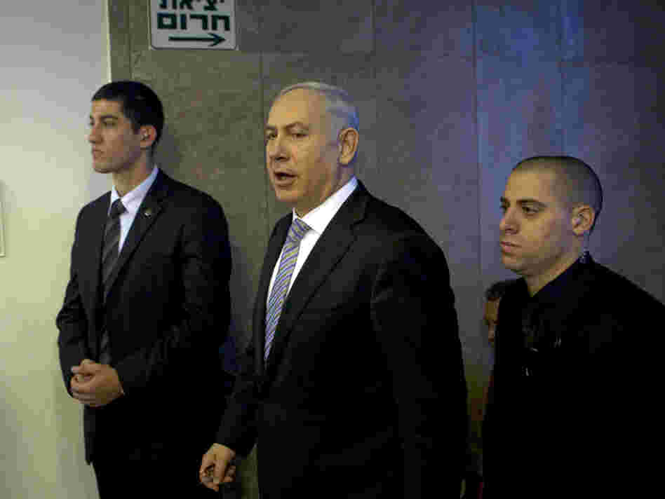 Israeli Prime Minister Benjamin Netanyahu has said often that he will not allow Iran to become a nuclear-armed state. Here he arrives for a Cabinet meeting in Jerusalem on Feb. 5.