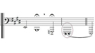 Composer Paul Mealor is searching for a voice that can hit a low E --circled in this fragment from his latest piece, De Profundis. Composer Paul Mealor is searching for a voice that can hit a low E --circled in this fragment from his latest piece, De Profundis.