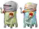 Two Boov Aliens from Adam Rex's The True Meaning of Smekday. 