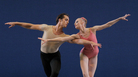 Jared Angle and Janie Taylor perform in George Balanchine's Symphony in Three Movements. Jared Angle and Janie Taylor perform in George Balanchine's Symphony in Three Movements.