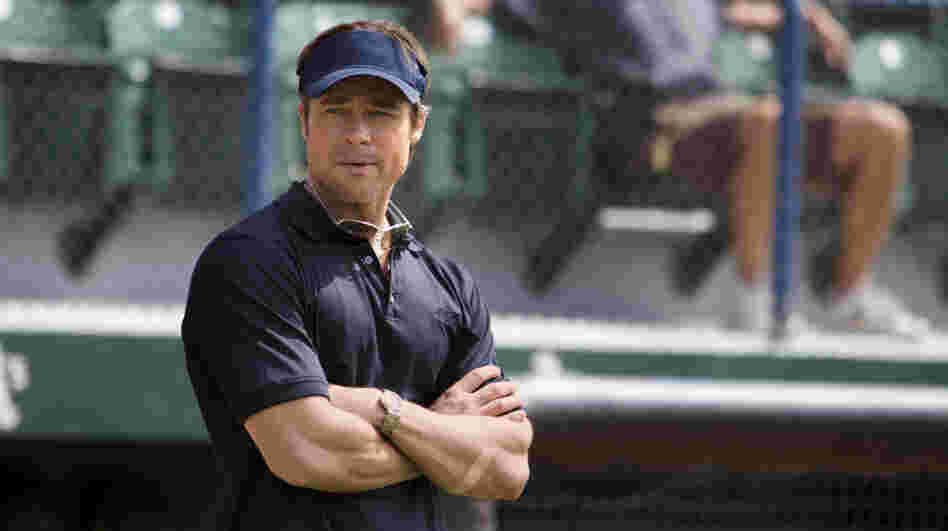 Brad Pitt stars as Billy Beane, the passionate general manager of the Oakland A's, in the Oscar-nominated sports drama Moneyball. Brad Pitt stars as Billy Beane, the passionate general manager of the Oakland A's, in the Oscar-nominated sports drama Moneyball.