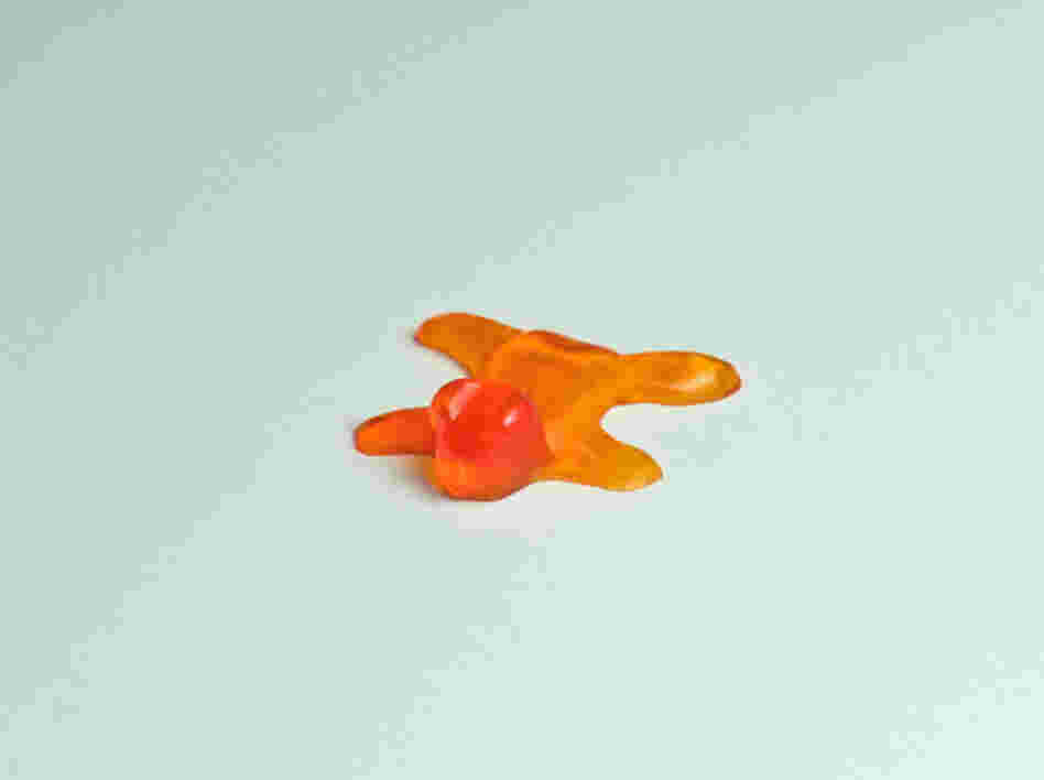 "Gummy Bearskin Rug" by Brock Davis.
