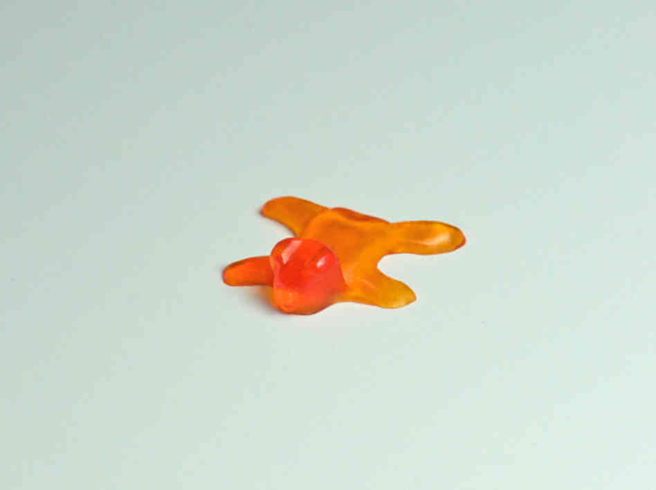 "Gummy Bearskin Rug" by Brock Davis.