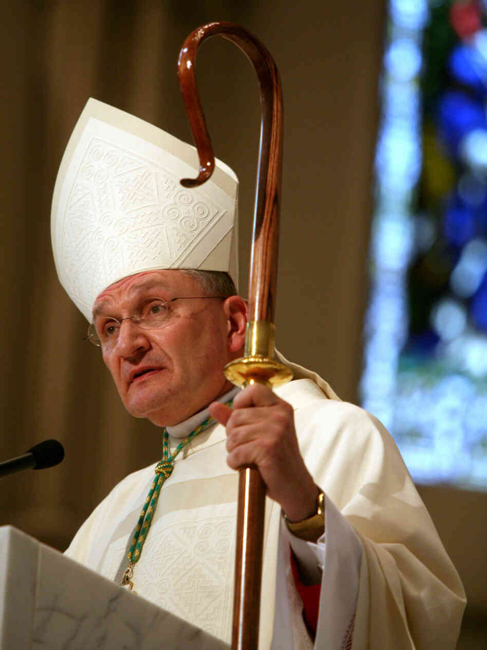  In reaction to the recent contraceptive mandate, Bishop David Zubik of the Diocese of Pittsburgh tells NPR's Barbara Bradley Hagerty, "We can't comply and we won't comply. There's no way we can. It's a matter of conscience." 