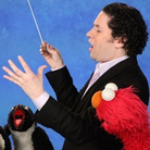 The "stupendous" pairing of Elmo and Gustavo Dudamel on 'Sesame Street' this week. The "stupendous" pairing of Elmo and Gustavo Dudamel on 'Sesame Street' this week.