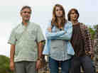 George Clooney as Matt King, Shailene Woodley as Alexandra King, and Nick Krause as Sid in The Descendants. George Clooney as Matt King, Shailene Woodley as Alexandra King, and Nick Krause as Sid in The Descendants.