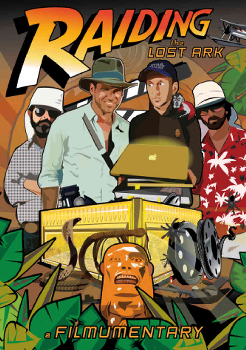 One of the posters promoting Jamie Benning's latest fan documentary, Raiding The Lost Ark. One of the posters promoting Jamie Benning's latest fan documentary, Raiding The Lost Ark.