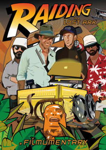 One of the posters promoting Jamie Benning's latest fan documentary, Raiding The Lost Ark. One of the posters promoting Jamie Benning's latest fan documentary, Raiding The Lost Ark.