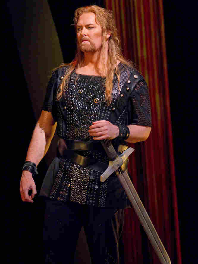 Jay Hunter Morris has received glowing reviews for his role as Siegfried in the Metropolitan Opera's most recent production of Wagner's Ring Cycle. Jay Hunter Morris has received glowing reviews for his role as Siegfried in the Metropolitan Opera's most recent production of Wagner's Ring Cycle.