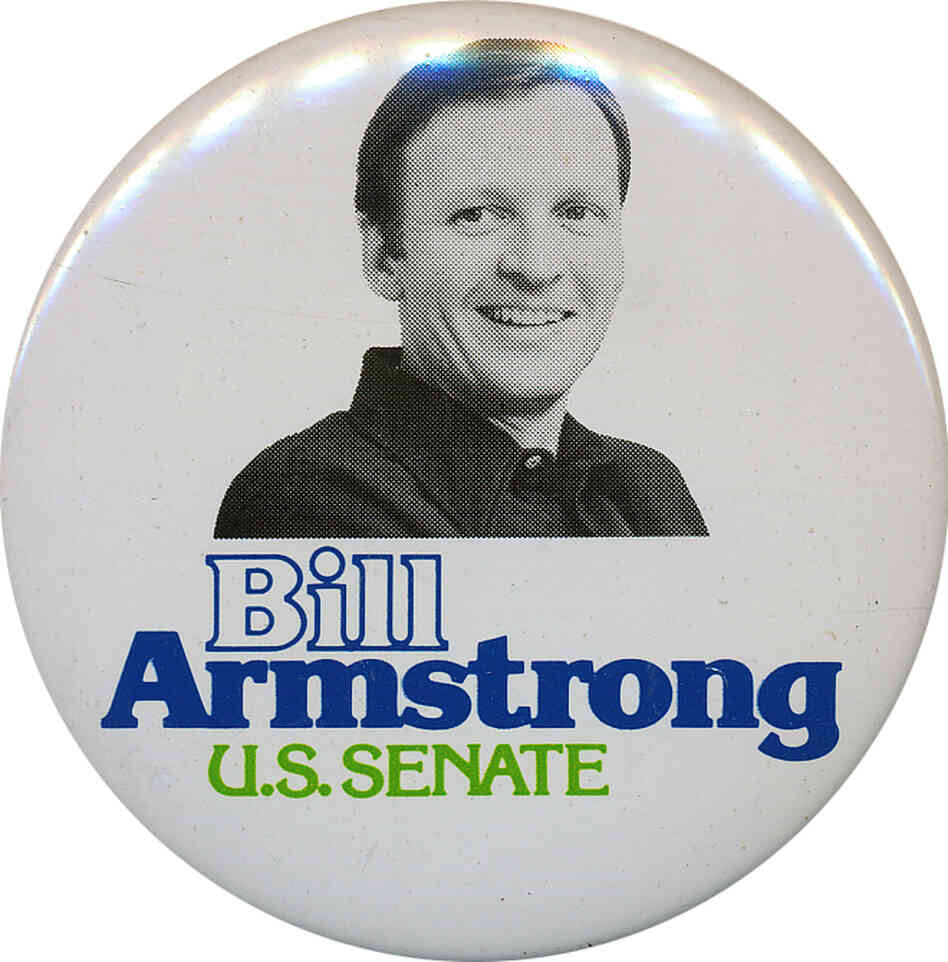 Bill Armstrong button Bill Armstrong button