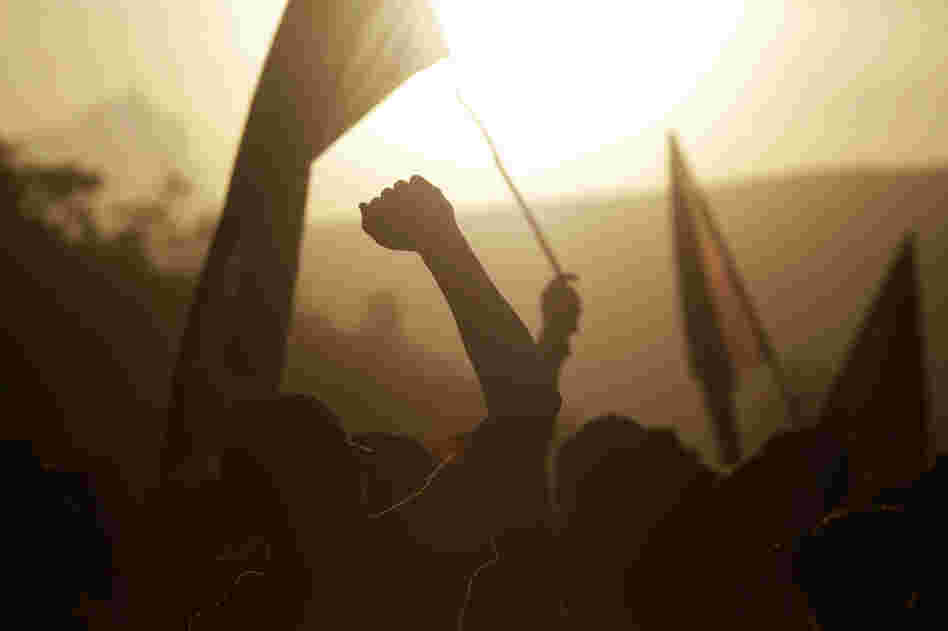 Zelaya's supporters rallied after the coup that ousted him in June 2009.