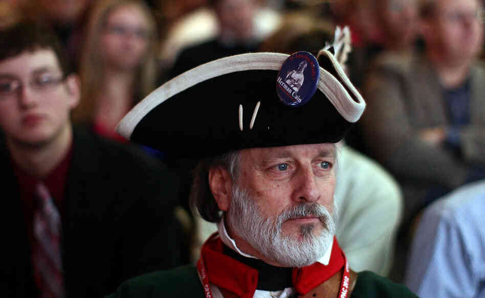 Tea Party activist William Temple waits for Republican Sen. Marco Rubio of Florida to deliver a speech titled, Is America Still an Exceptional Nation? during the annual Conservative Political Action Conference in Washington, D.C. on Thursday. 