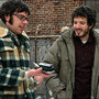 Jemaine Clement (left) and Bret McKenzie: Witty musical parodists play witless musicians in Flight of the Conchords. Jemaine Clement (left) and Bret McKenzie: Witty musical parodists play witless musicians in Flight of the Conchords.