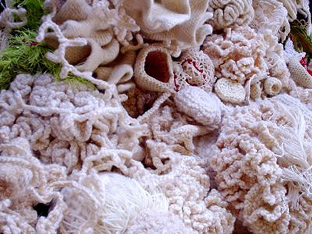 A Detail of "White Reef" by Dr. Axt.