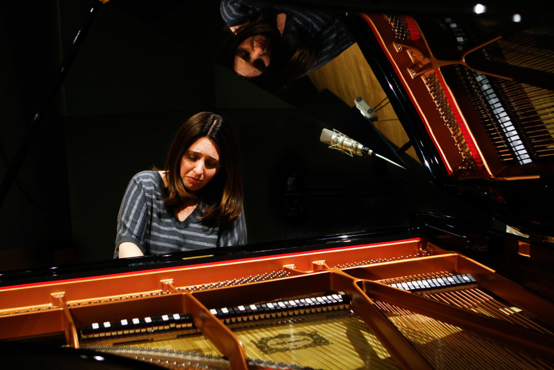 Simone Dinnerstein, at NPR's Studio 4A, plays The Cohen Variations, a new piece based on Leonard Cohen's song "Suzanne." 