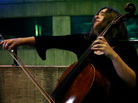 Alisa Weilerstein performs at the National Aquarium in Baltimore.