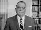J. Edgar Hoover was the first director of the FBI. He introduced fingerprinting and forensic techniques to the crime-fighting agency, and pushed for stronger federal laws to punish criminals who strayed across state lines. He also kept secret files on more than 20,000 Americans he deemed "subversive."