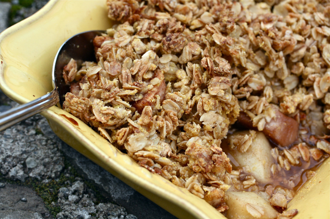  Pear-Apple Crisp 