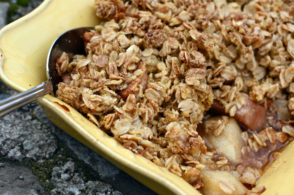  Pear-Apple Crisp 