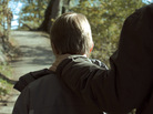 Insurance agent and bourgeois pedophile Michael (Michael Fuith) takes Wolfgang (David Rauchenberger), the 10-year-old boy he's holding captive, on a rare trip outside. Insurance agent and bourgeois pedophile Michael (Michael Fuith) takes Wolfgang (David Rauchenberger), the 10-year-old boy he's holding captive, on a rare trip outside.