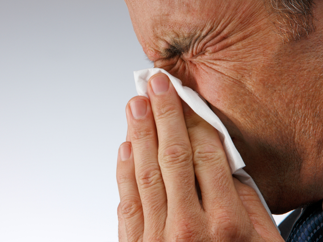 Go ahead and blow, but resist the antibiotics for a typical sinus infection.