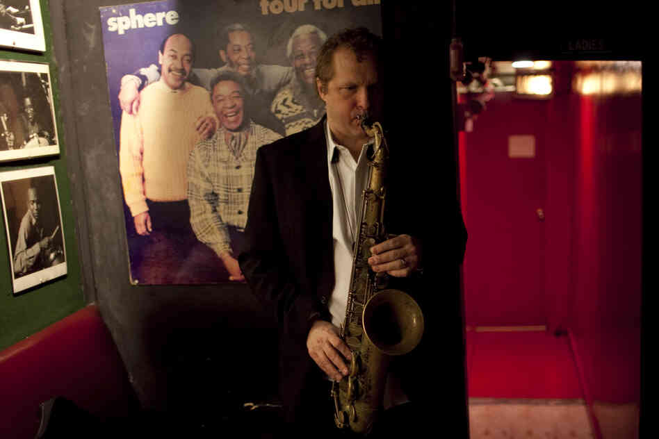 Rich Perry, before the performance.
