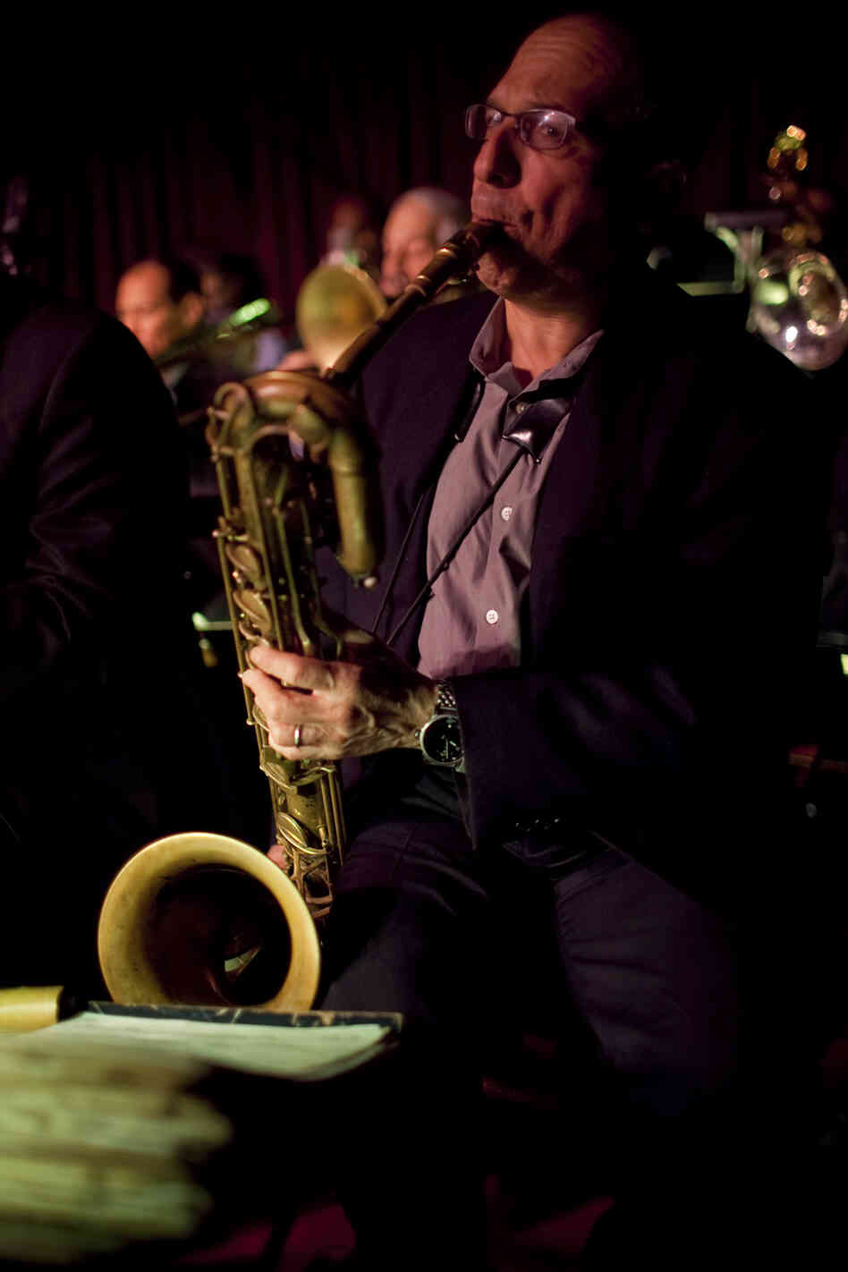 Baritone saxophonist Gary Smulyan.