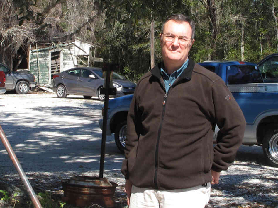  Chris Nelson is vice president of Bon Secour Fisheries, a seafood processing business his family has owned and operated for four generations. He's one of thousands of claimants suing over the oil spill's damage to his livelihood. 